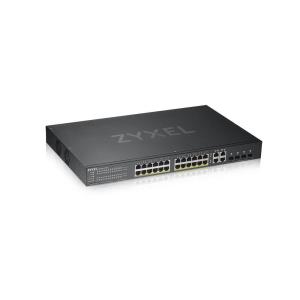 ZYXEL Gs1920-24hpv2 28port Poe Switch Hybird Mode Standalone