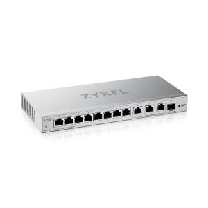 ZYXEL Xgs1250 12 V2 - 12port Managed Switch With 8x 10/100/1000 + 3x 100/1000/2.5g/5g/10gbase-t + 1x Sfp+