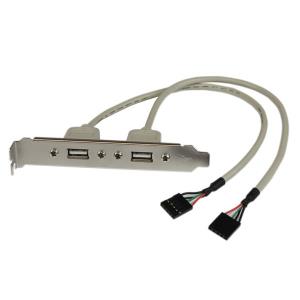 STARTECH.COM USB I/o Port Cable Pc Backplate 2-port USB With Cables To MB