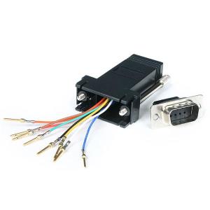 STARTECH.COM Network Adapter Converter Db9 Male To Rj45 Female