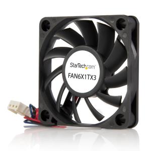 STARTECH.COM Cpu Cooling Fan 6x1cm Tx3 Replacement Ball Bearing Fan