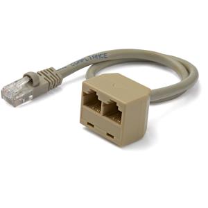 STARTECH.COM Splitter Adapter Cablerj45