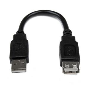 STARTECH.COM USB Extension Cable Fully Rated USB-a/ USB-a 6in