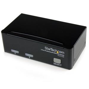 STARTECH.COM Professional KVM Switch Kit USB 2 Port With Cables