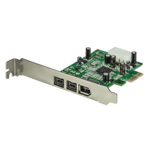 STARTECH.COM Firewire Card Adapter 3 Port 2b 1a 1394 Pci-e