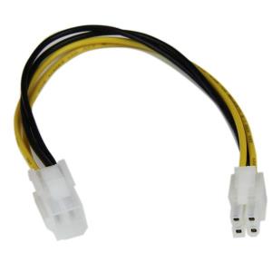 STARTECH.COM Power Extension 8in ATX12v 4 Pin P4 Cpu