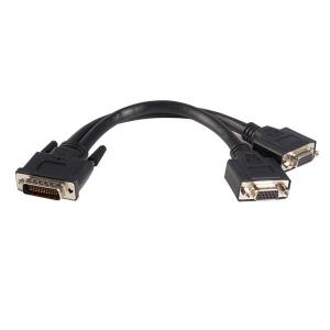 STARTECH.COM Lfh 59 Male To Dual Female Vga Dms 59 Cable 8in