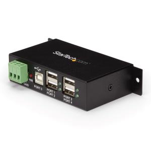 STARTECH.COM Mountable 4 Port Rugged Industrial USB Hub