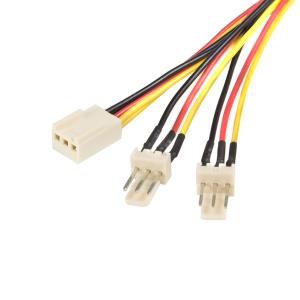 STARTECH.COM Power Splitter Cable 12in Tx3 Fan