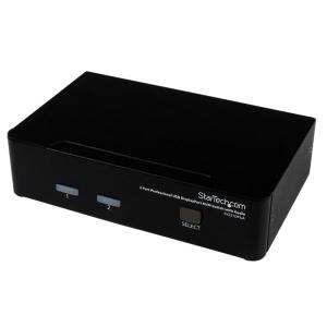 STARTECH.COM KVM Switch Professional USB Display With Audio 2 Port