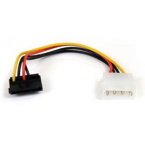 STARTECH.COM Power Cable Adapter Molex To Right Angle SATA 6in 4 Pin