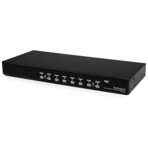 STARTECH.COM KVM Switch 8 Port 1u Rack Mount USB With Osd