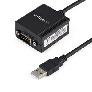 STARTECH.COM Ftdi USB To Serial Rs232 Adapter Cable With Com Retention 1 Port