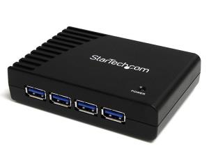 STARTECH.COM Superspeed USB 3.0 Hub 4 Port Black