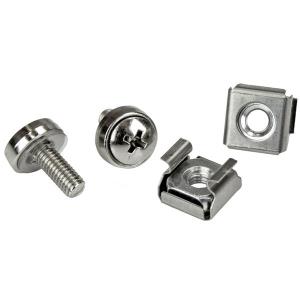 STARTECH.COM M5 Mounting Screws And Cage Nuts For Server Rack Cabinet 100 Pack