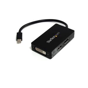 STARTECH.COM Mini DisplayPort To DisplayPort / DVI / Hdmi Multifunction Adapter