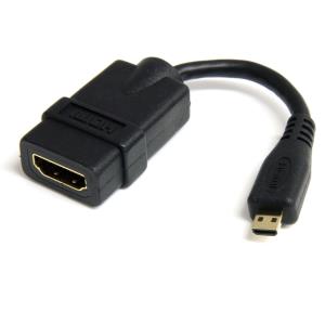 STARTECH.COM High Speed Hdmi Adapter Cable W/ Ethernet To Hdmi Micro 5in