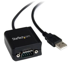 STARTECH.COM Ftdi USB To Serial Rs232 Adapter Cable With Isolation 1port
