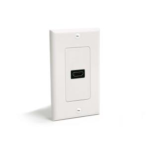 STARTECH.COM Single Outlet Female Hdmi - Wall Plate White