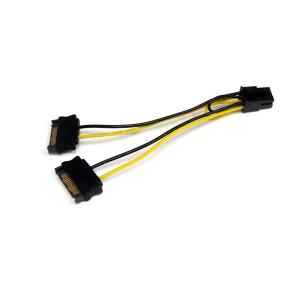 STARTECH.COM SATA Power To 6 Pin Pci-e Video Card Power Cable Adapter 6in