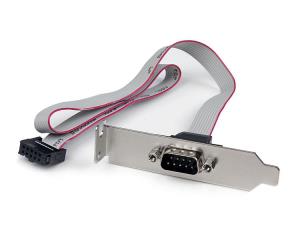 STARTECH.COM Db9 Serial Port Bracket To 10 Pin Header 1 Port 16in - Low Profile