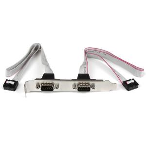 STARTECH.COM Dual Serial Port Header And Bracket - Db-9 To 10 Pin mboard