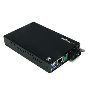 STARTECH.COM Media Converter 10/100 Mbps Single Mode Fiber Sc 30km