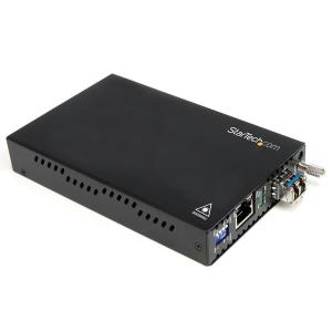 STARTECH.COM Fiber Media Converter Gigabit 1000mbps Mm Fibre Lc 550m