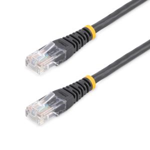 STARTECH.COM Patch Cable - Cat 5e - Utp - Molded - 15m - Black