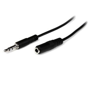 STARTECH.COM Slim Headphone Extensio Cable / Cord 1m