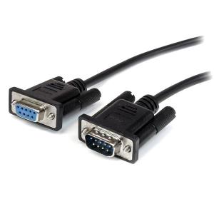 STARTECH.COM Serial Cable Straight Through Db9 Rs232 M/f 0.5m Black