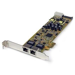 STARTECH.COM Dual Port Pci-e Gigabit Ethernet Pci-e Network Card Adapter - Poe/pse