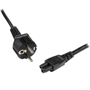 STARTECH.COM Power Cord - Eu Mains To Iec320 C5 Power Cord - 0.75mm 3 Slot 2m