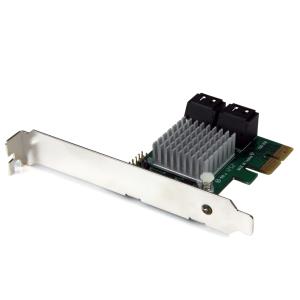 STARTECH.COM 4 Port Pci-e SATA III Raid Controller Card /w Heatsink