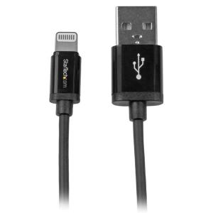 STARTECH.COM Apple 8-pin Lightning To USB Cable iPhone iPod iPad 1m Black
