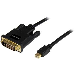 STARTECH.COM Mini DisplayPort To DVI Adapter Converter Cable - Mini Dp To DVI 1920x1200 1m Black