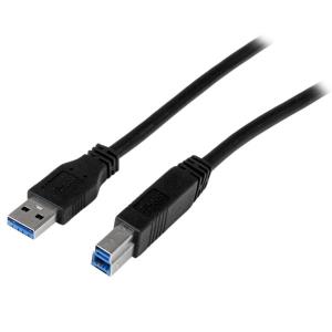 STARTECH.COM Superspeed USB 3 A-b Cable - USB 3.0 Cord M/m 1m Certified
