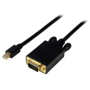 STARTECH.COM Mini DisplayPort To Vga Adapter - Mdp To Vga 2m Black