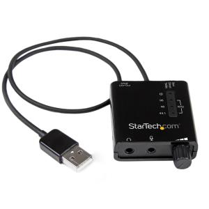 STARTECH.COM Sound Card USB To Audio Converter External Spdif