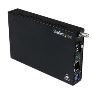 STARTECH.COM Gigabit Ethernet Fiber Media Converter With Open Sfp Slot
