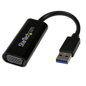 STARTECH.COM External Video Card Multi Monitor Adapter - Slim USB 3.0 To Vga  1920x1200 / 1080p