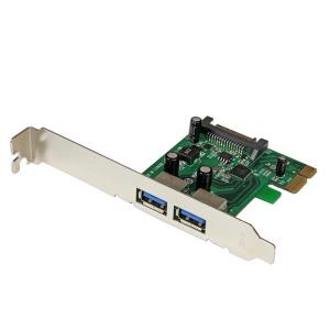 STARTECH.COM Pci-e Superspeed USB 3.0 Card Adapter With Uasp - SATA Power 2 Port