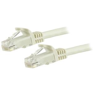 STARTECH.COM Patch Cable - CAT6 - Utp - Snagless - 3m - White