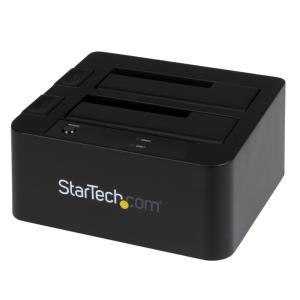 STARTECH.COM Docking Station - USB 3.0 / ESATA Dual Hard Drive With Uasp For 2.5/3.5in SATA SSD / HDD - SATA 6 Gbps