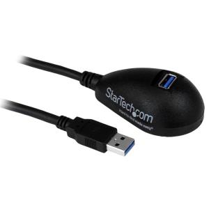 STARTECH.COM Desktop Superspeed USB 3.0 Extension Cable - A To A M/f 1.52m Black