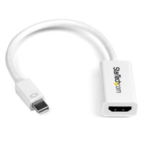 STARTECH.COM Mini DisplayPort To Hdmi 4k Audio / Video Converter - Mdp 1.2 To Hdmi Active Adapter White