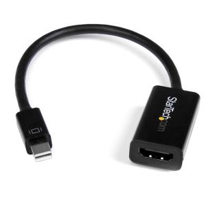 STARTECH.COM Mini DisplayPort To Hdmi 4k Audio / Video Converter - Mdp 1.2 To Hdmi Active Adapter Black