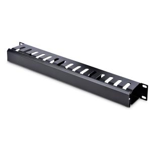 STARTECH.COM Covered Cable Duct - Horizontal Cable Organizer 1u
