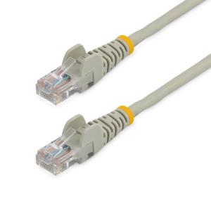 STARTECH.COM Patch Cable - Cat 5e - Utp - Snagless - 3m - Grey