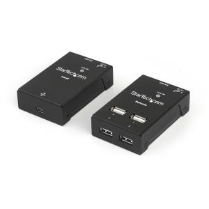 STARTECH.COM USB 2.0 Extender - Up To 130ft Over Cat5 - 165ft W/ CAT6 4 Port